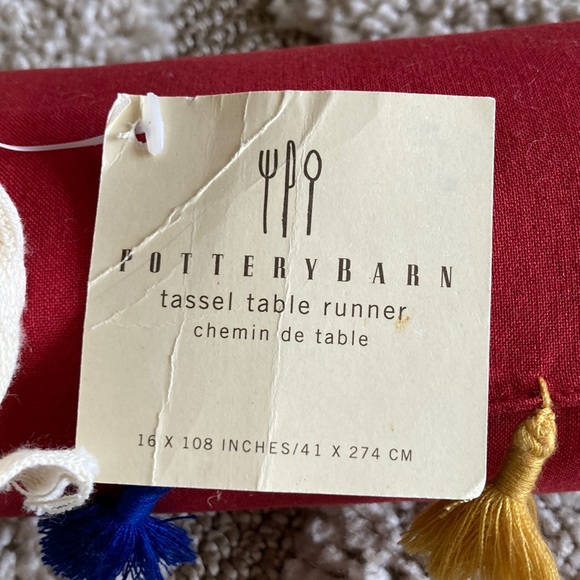 Pottery Barn Dining Pottery Barn Table Runner New Poshmark